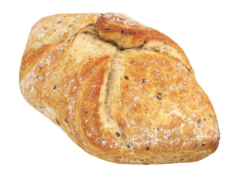 Loaf of artisanal white bread 3D मॉडल