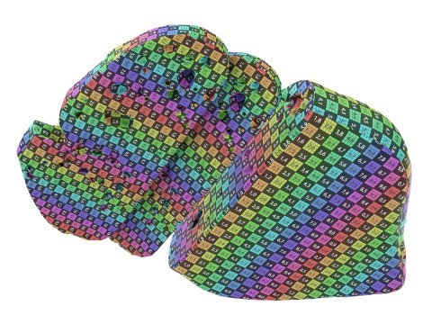 Loaf of artisanal white bread cutted Modèle 3D