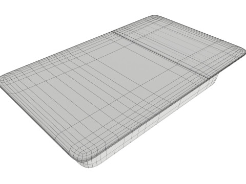 Pork sausages raw in packaging 3Dモデル