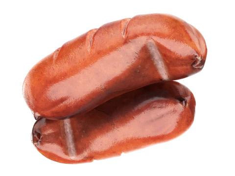 Pork smoked sausage grilled 3D Model