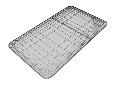 Salami sausage sliced in packaging Modello 3D