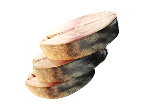 Smocked mackerel slices 3D Model