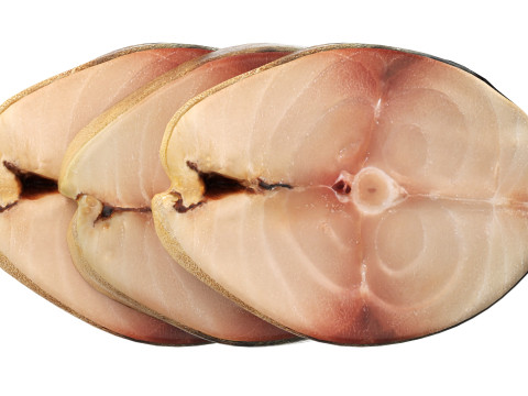 Smocked mackerel slices 3Dモデル