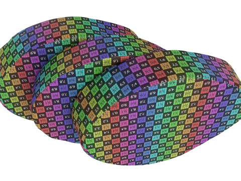Smocked mackerel slices 3Dモデル