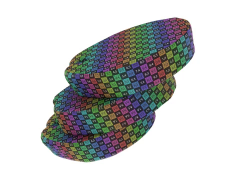 Smocked mackerel slices 3D Model