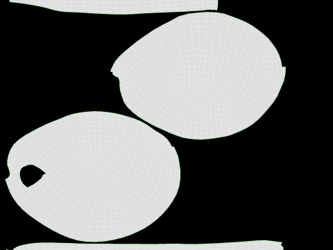 Smocked mackerel slices 3Dモデル