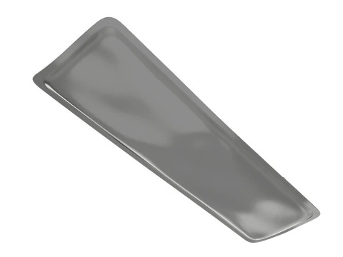 Gerookte makreel in verpakking 3D Model