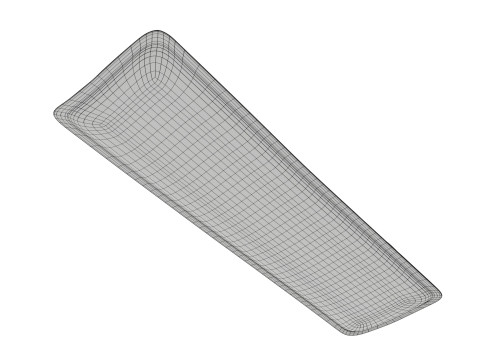 Smoked mackerel in packaging 3D Model
