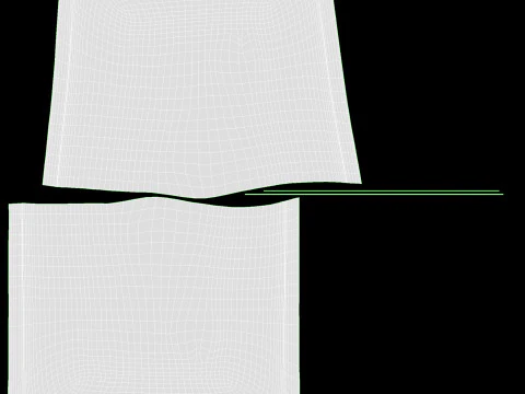 Gerookte makreel in verpakking 3D Model