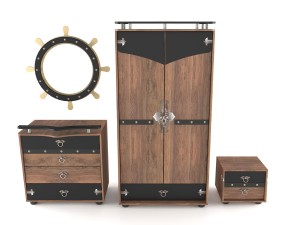 piratefurnitureforkidsbedroom 3D Модель