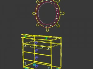piratefurnitureforkidsbedroom 3D Model