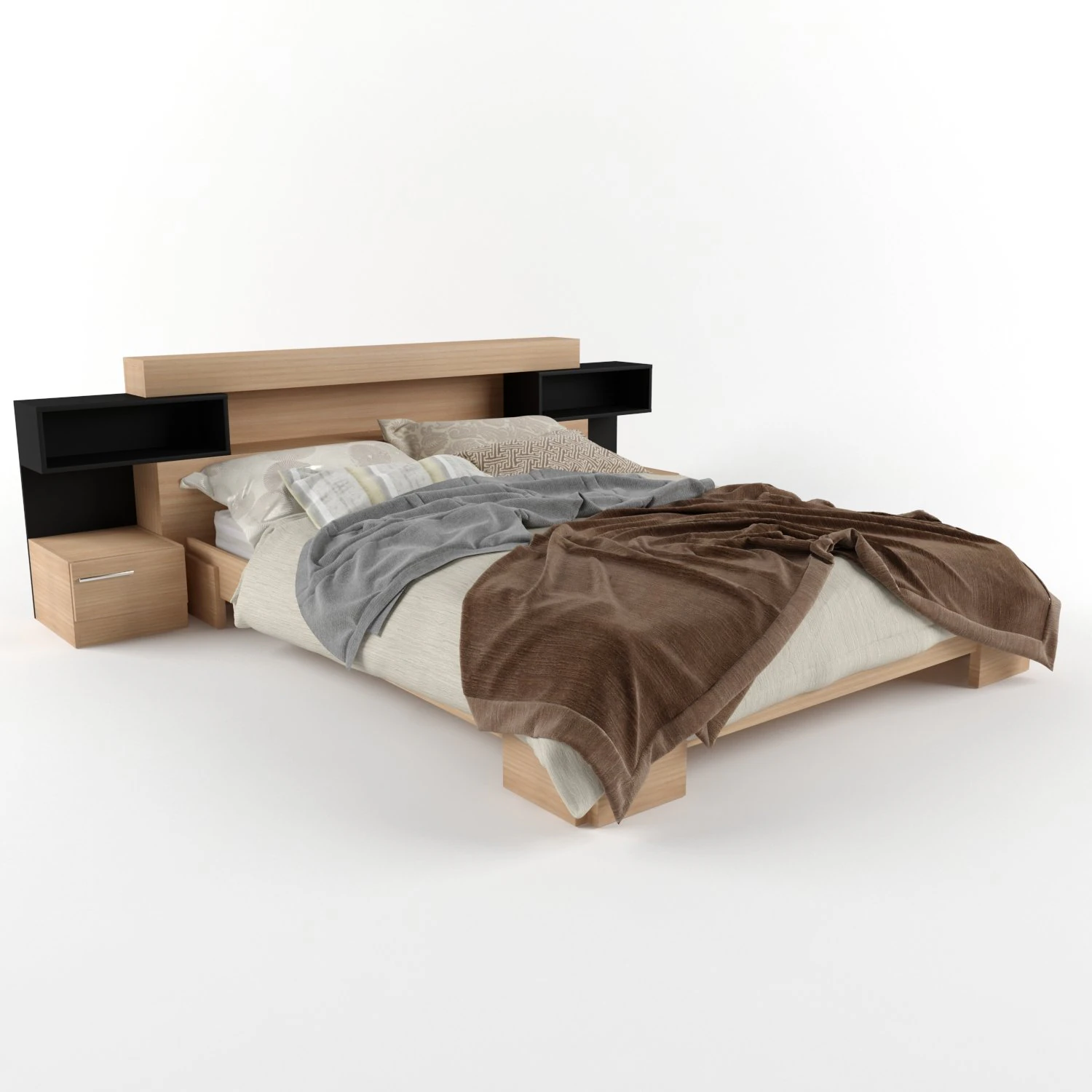 saye bed furniture porsche design 3D Model .c4d .max .obj .3ds .fbx .stl .blend 