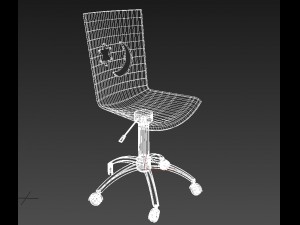 moon star chair 3D Model