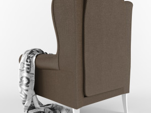 879-armchair 3D Модель