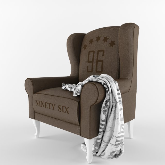 879-armchair 3D Модель .c4d .max .obj .3ds .fbx .stl .blend 