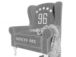 879-armchair 3D Модель