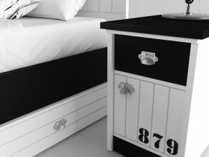 879bednight stand 3D Model