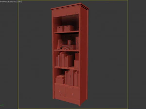 879-책장 3D 모델