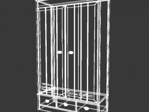 879-closet Modèle 3D