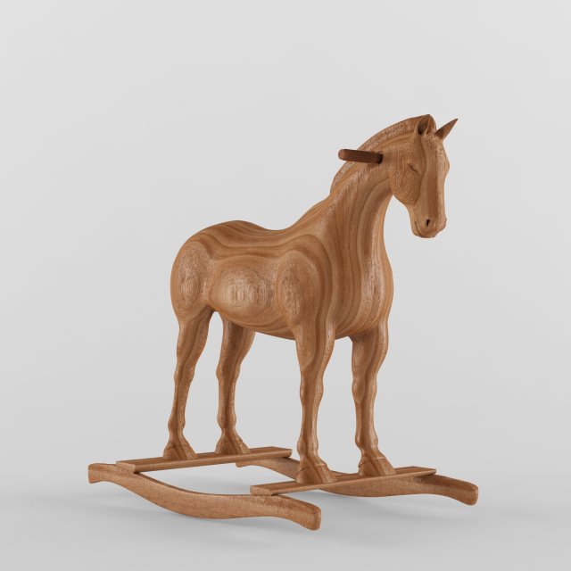 Wooden horse on sale toys