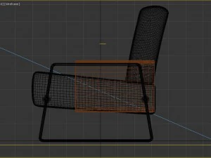 sofa dronn 3D Model