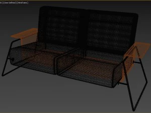 sofa dronn 3D Model
