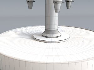 draught juice Modèle 3D