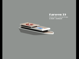 farseen yacht 39 Model 3D
