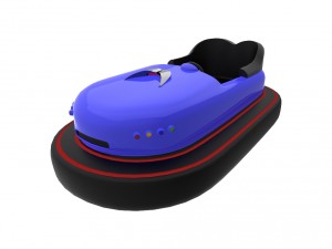 bumper car for attractions 3D Модель