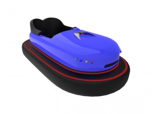 bumper car for attractions Modello 3D