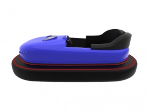 bumper car for attractions Modello 3D