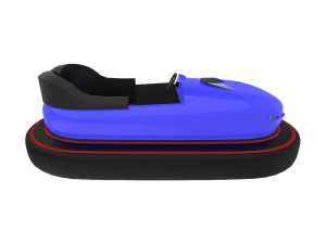 bumper car for attractions Modello 3D