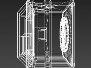 optitrack camera 3D Model
