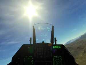 f-16c cockpit 3D Model