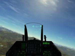 f-16c cockpit 3D Model