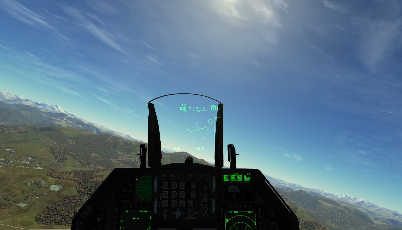 F 16c Cockpit 3d Model In Fighter 3dexport