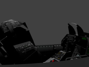 f-16c cockpit Modelo 3D