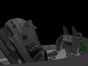 f-16c cockpit Modelo 3D