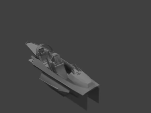 f-16c cockpit 3D Model