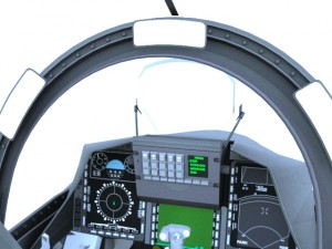 jas-39 gripen cockpit Modelo 3D