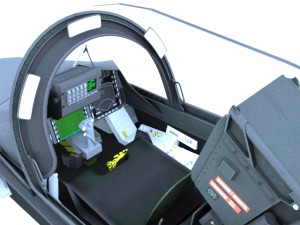 jas-39 gripen cockpit Modelo 3D