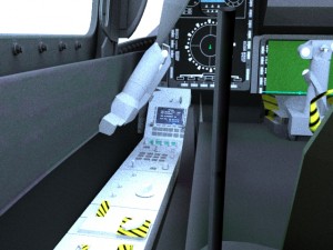 jas-39 gripen cockpit Modelo 3D