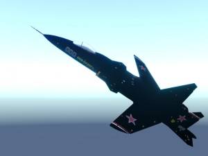 su-47 berkut 3D Model