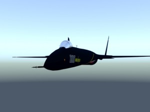 su-47 berkut 3D Model