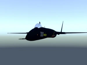 su-47 berkut 3D Model