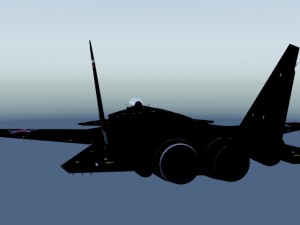su-47 berkut 3D Model