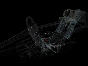 mig-29k cockpit 3D Model