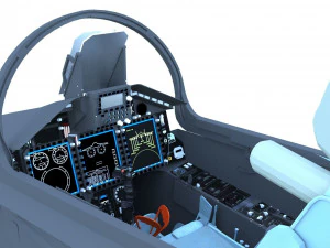 mig-29k-cockpit 3D Model