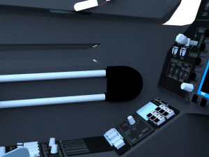 mig-29k cockpit 3D Model