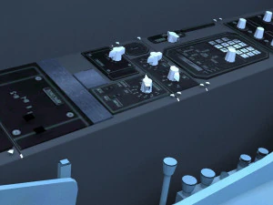 mig-29k cockpit 3D Model